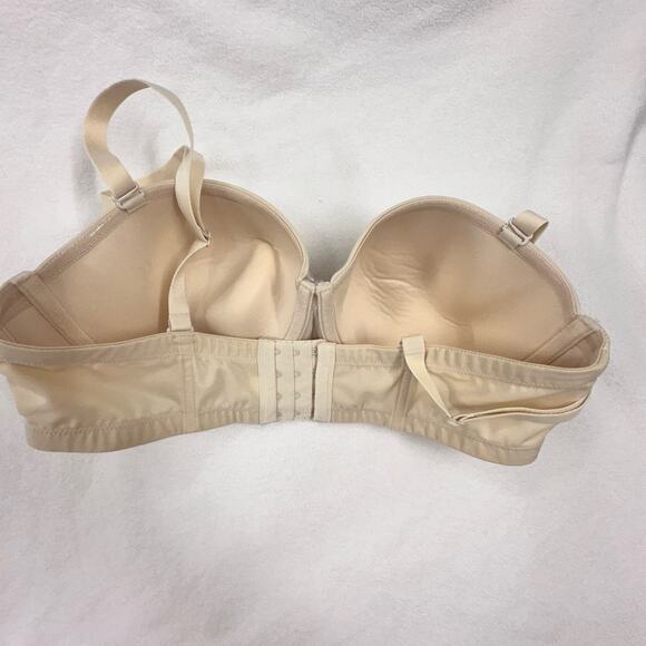Cacique bra size 40C beige convertible adjustable straps nwt - Picture 3 of 6